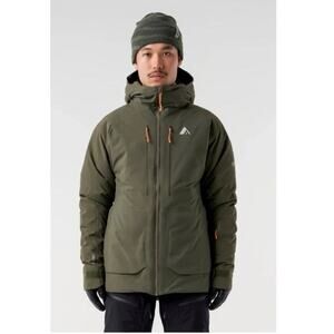 Orage Men's Alaskan Insulated Waterproof Ski Jacket Green Sz M NWT $520